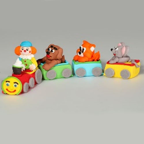 Веселий потяг L165 (4шт) /18шт  ***