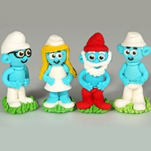 Смурфики Микс (2 уп) H70 D30 (2шт) /46шт