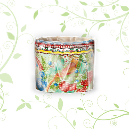 Набір паперових форм, 5шт *130х85* (білий папір) №4Б