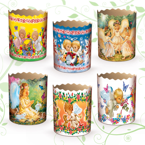 (70х85) Бумажная форма для пасок    