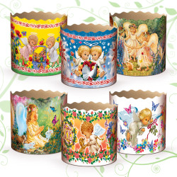 (90х85) Паперова форма для пасок (90х85) Паперова форма для пасок