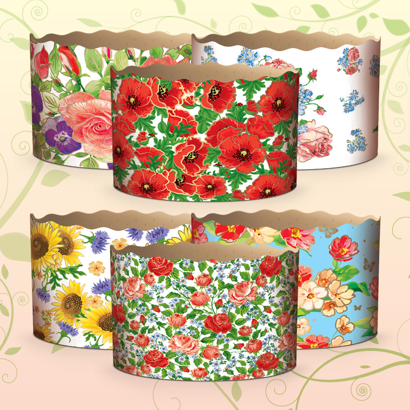 (130х85) Паперова форма для пасок 