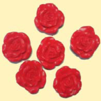 Троянда D35 червона 6шт/16уп   ***