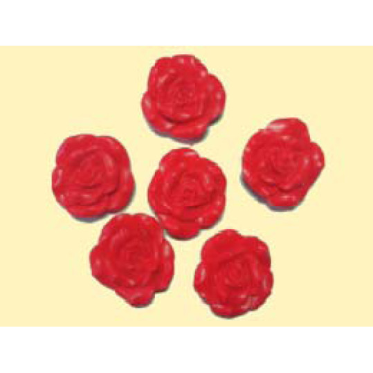 Троянда D35 червона 6шт/16уп   ***