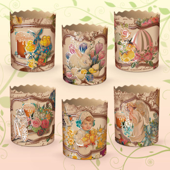 (70х85) Бумажная форма для пасок   