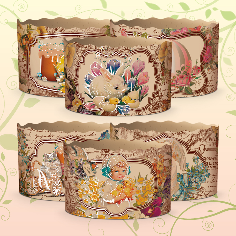 (130х85) Паперова форма для пасок 