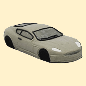 Машинка велика (сіра) L-65 /36шт  ***