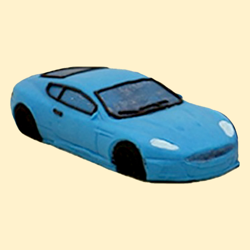 Машинка велика (синя) L-65 /36шт  ***