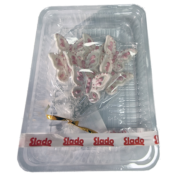 Весенние бабочки белые (7шт) /16шт