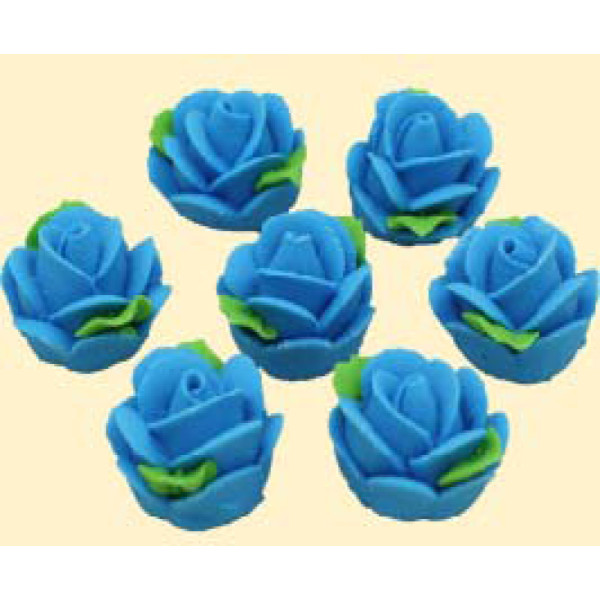 Троянда середня блакитна (7шт) / 30шт