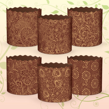 (90х85) Бумажная форма для пасок  