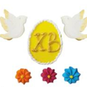 Набір кондитерських цукрових прикрас 