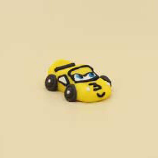 Машинка маленька жовта /48шт  ***