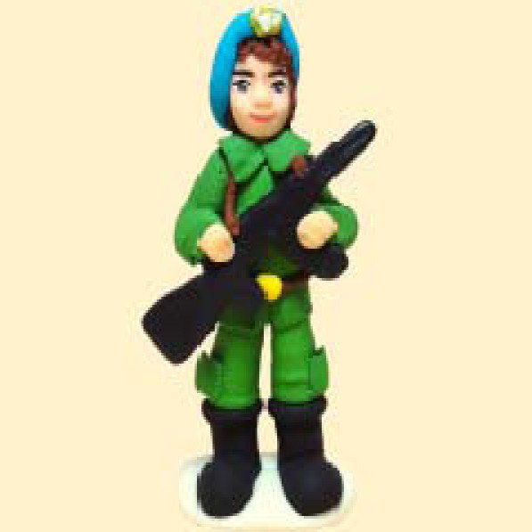 Солдат - миротворець / 40шт