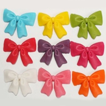 Бантики мікс 30*35мм (9 бантиків) /46шт