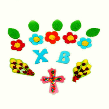 Набір великодній з Х і В /50шт