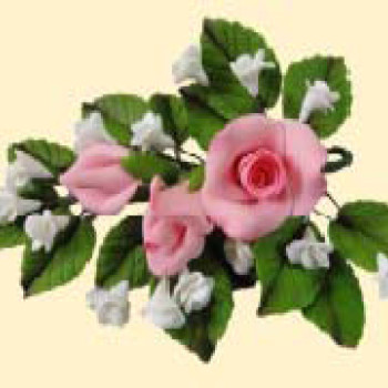 Букет троянд №6 рожевий  (6уп/ящ) бл