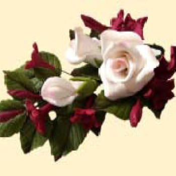 Букет троянд №7 білий (6уп/ящ) бл