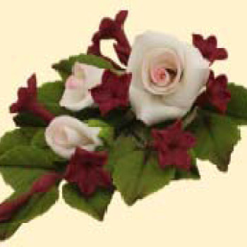 Букет троянд №7 тонований рожевий  (6уп/ящ) бл