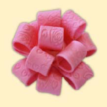 Бант обємний малиновий /18шт