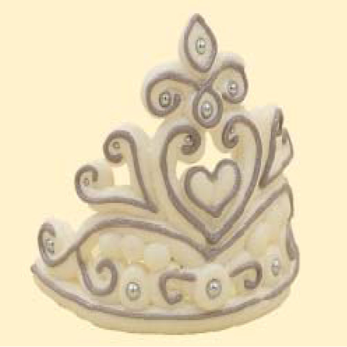 Корона срібна /12шт