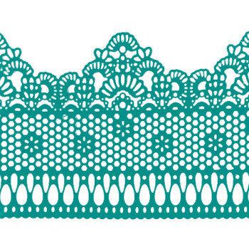 Кружево № 3 Бирюзовое Н-60 (3шт)