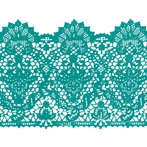 Кружево № 8 Бирюзовое Н-60 (3шт)