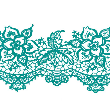 Мереживо №11 Бирюзовое Н-60 (3шт)