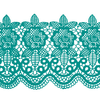 Кружево №16 Бирюзовое Н-60 (3шт)