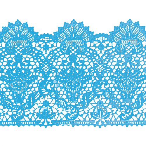 Мереживо № 8 Блакитне Н-60 (3шт)