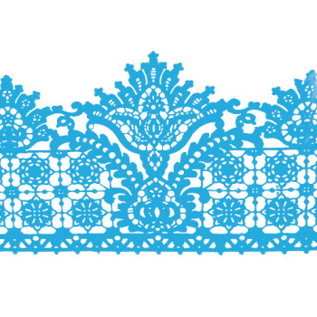 Кружево №14 Голубое Н-60 (3шт)