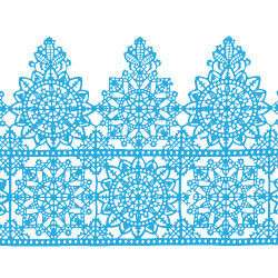 Мереживо №15 Блакитне Н-60 (3шт) Мереживо №15 Блакитне Н-60 (3шт)
