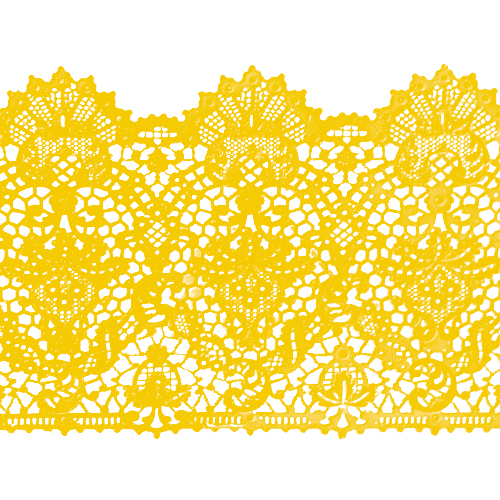 Кружево № 8 Желтое Н-60 (3шт)