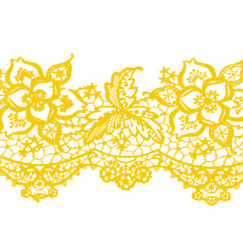 Мереживо №11 Жовте Н-60 (3шт)