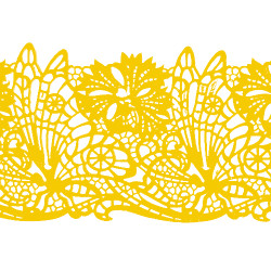 Мереживо №13 Жовте Н-60 (3шт) Мереживо №13 Жовте Н-60 (3шт)