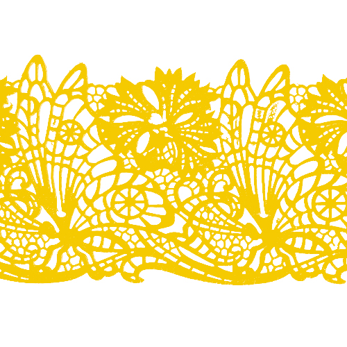 Мереживо №13 Жовте Н-60 (3шт)