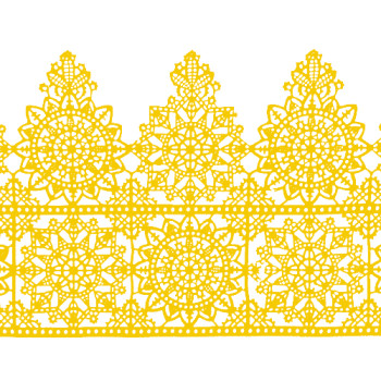 Кружево №15 Желтое Н-60 (3шт)