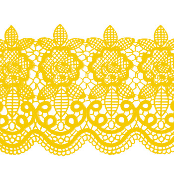 Кружево №16 Желтое Н-60 (3шт)