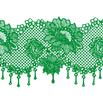 Мереживо № 1 Зелене Н-60 (3шт)