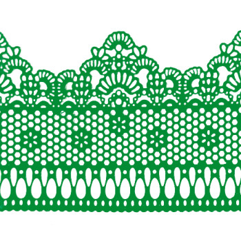 Кружево № 3 Зеленое Н-60 (3шт)