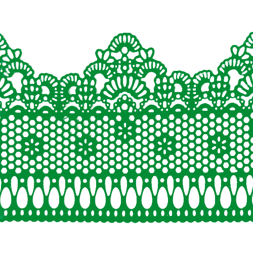 Мереживо № 3 Зелене Н-60 (3шт)