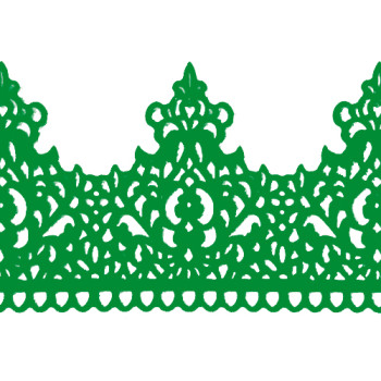 Кружево № 5 Зеленое Н-60 (3шт)