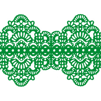 Кружево № 6 Зеленое Н-60 (3шт)