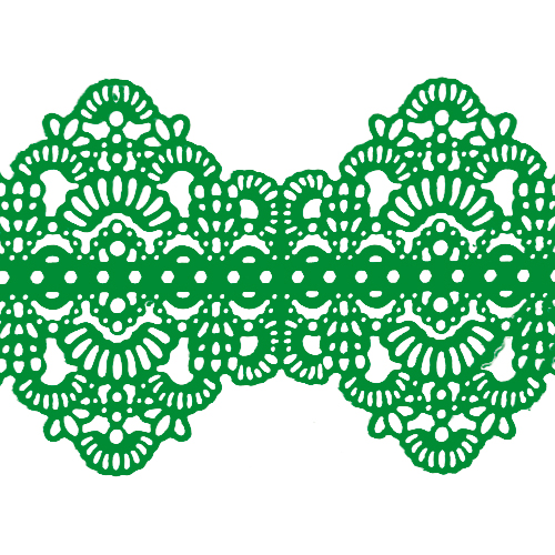 Мереживо № 6 Зелене Н-60 (3шт)