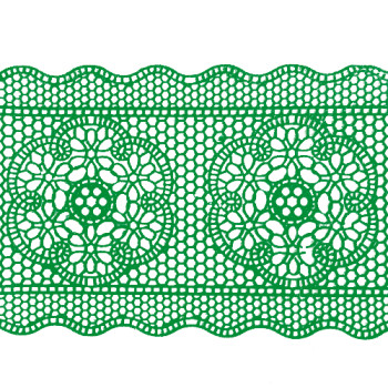 Мереживо № 9 Зелене Н-60 (3шт)