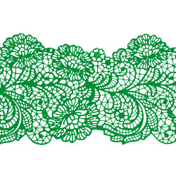Мереживо №12 Зелене Н-60 (3шт) Мереживо №12 Зелене Н-60 (3шт)