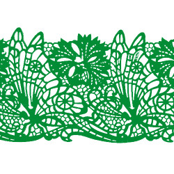 Мереживо №13 Зелене Н-60 (3шт) Мереживо №13 Зелене Н-60 (3шт)