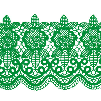 Кружево №16 Зеленое Н-60 (3шт)