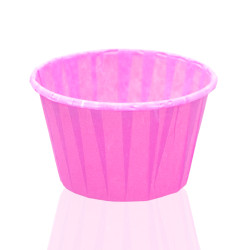 Паперова формочка з посиленим бортиком (Рожева), 45 х 45мм Паперова формочка з посиленим бортиком (Рожева), 45 х 45мм