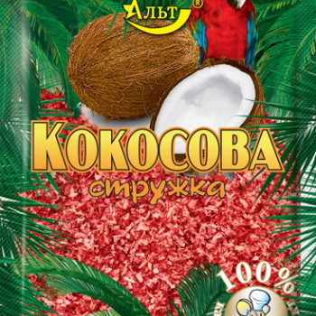 Кокосова стружка (Червона) 25г / 200шт